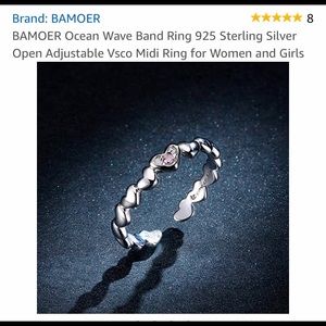 Sterling silver ring